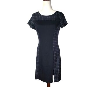 The Limited Classic Beauty A-Line Black and White Officewear Pencil Dress, Sz 4